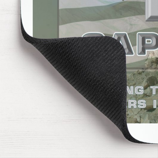 Einzigartig konzipierter Kommandeur Mousepad (Ecke)