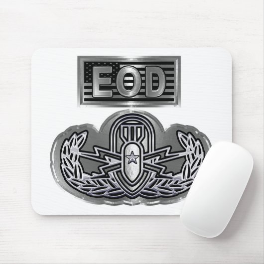 Einzigartig konzipiertes Gedenkbuch EOD Mousepad (Mit Mouse)