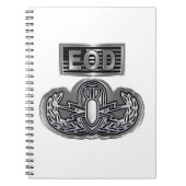 Einzigartig konzipiertes Gedenkbuch EOD Notizblock (Vorderseite)