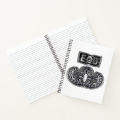 Einzigartig konzipiertes Gedenkbuch EOD Notizblock (Innenseite)