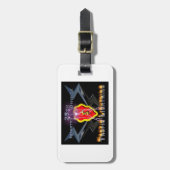 Einzigartig konzipiertes Geschenk der 25. Infanter Gepäckanhänger (Vorderseite vertikal)