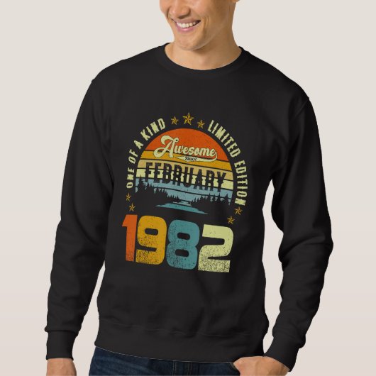Einzigartig Limitierte Auflage Toll Seit Februa Sweatshirt (Vorderseite)