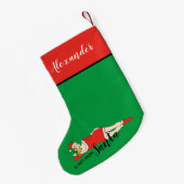 Einzigartig Lustig Kleiner Weihnachtsstrumpf (Rückseite (Hängend))