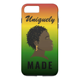 Einzigartig Made Black Women's iPhone Case