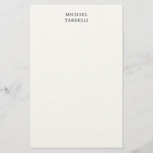 Einzigartig Modern Schlicht Minimalistisch Briefpapier