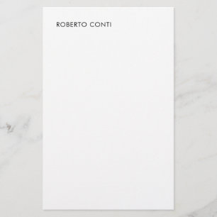 Einzigartig Modern Schlicht Minimalistisch Briefpapier