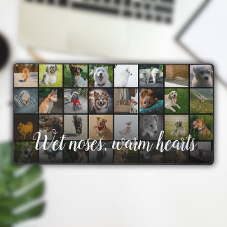 Einzigartig Modern stilvoll 32 Foto Collage Schreibtischunterlage