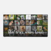 Einzigartig Modern stilvoll 32 Foto Collage Schreibtischunterlage (Vorderseite)