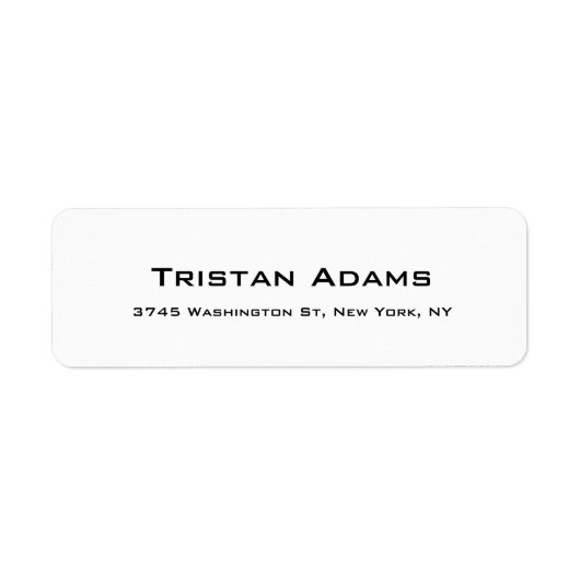 Einzigartig modern und elegant Schlicht (Vorne)