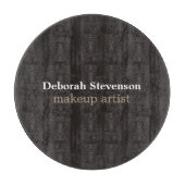 Einzigartig Moderne Graue Angewohnheit Schneidebrett (Vorderseite)