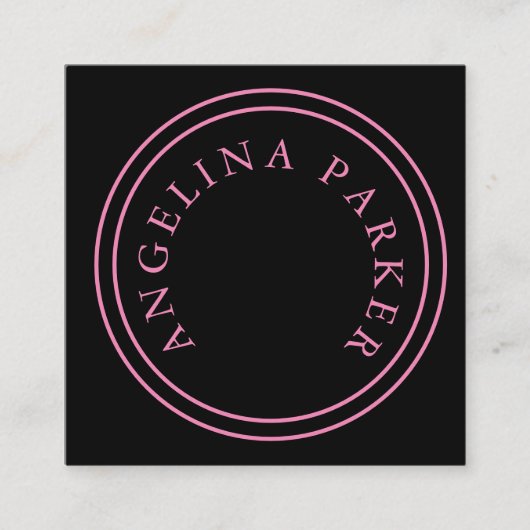 Einzigartig Modernes Minimalistisches Schlicht Begleitkarte (Vorderseite)