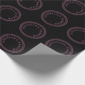 Einzigartig Modernes Minimalistisches Schlicht Geschenkpapier (Ecke)