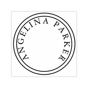 Einzigartig Modernes Minimalistisches Schlicht Permastempel