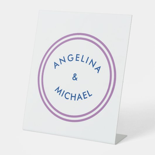 Einzigartig Modernes Minimalistisches Schlicht Sockelschild (Vorderseite)