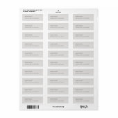 Einzigartig Modernes Platinum Gray Stilvoll Minima (Vorne)