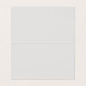 Einzigartig Modernes Platinum Gray Stilvoll Minima Visitenkarten (Innenseite Aufgefaltet)