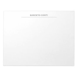 Einzigartig Modernes Schlichtes Minimalistisch Notizblock
