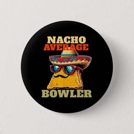 Einzigartig Nacho Average Bowler Zehn Button Bowle (Vorderseite)