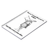 einzigartig notizblock (Linke Seite)