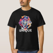 Einzigartig Nummer 5 Harmonie innerhalb des Chaos T-Shirt (Vorderseite)
