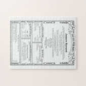 Einzigartig Personalisiert zur Geburtstagsgeschich Puzzle (Horizontal)