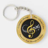 Einzigartig Personalisierte, preisgünstige Geschen Schlüsselanhänger (Vorderseite)