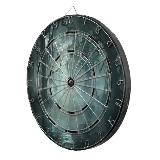 Einzigartig Phantastische Sumpfregelung Dartscheibe (Vorderseite rechts)