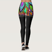 Einzigartig Pop Mode Leggings (Rückseite)