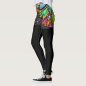 Einzigartig Pop Mode Leggings (Links)