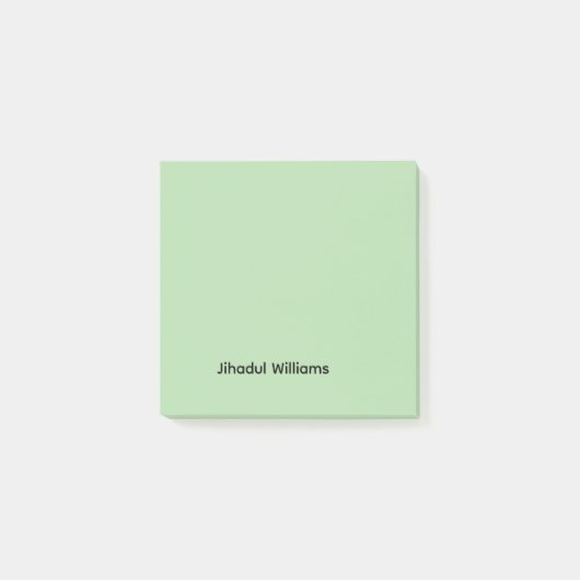 Einzigartig  post-it klebezettel (Vorderseite)