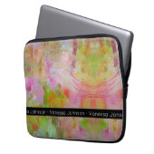 Einzigartig psychedelisch abstrakt, persönlich lus laptopschutzhülle (Vorderseite Links)