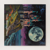 Einzigartig psychedelisch und lustig personalisier puzzle (Horizontal)