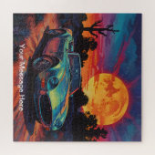Einzigartig psychedelisch und lustig personalisier puzzle (Horizontal)