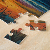Einzigartig psychedelisch und lustig personalisier puzzle (Seite)