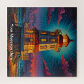 Einzigartig psychedelisch und lustig personalisier puzzle (Horizontal)