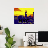 Einzigartig Retro New York City Poster (Heimbüro)