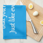 Einzigartig: Sarcastic Zen Phrase Handtuch (Viertel Falte)