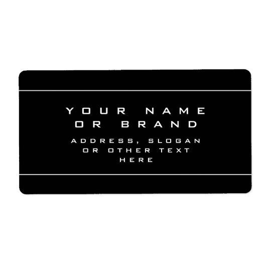 Einzigartig Schwarz und Weiß aussehen (Vorne)