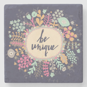 Einzigartig sein steinuntersetzer