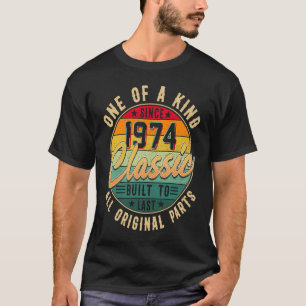 Einzigartig seit 1974 Klassisch für die Ewigkeit g T-Shirt