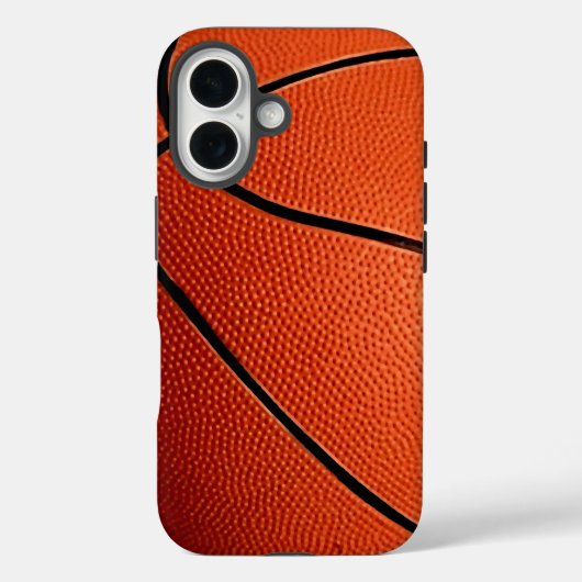 Einzigartig Stilftiger Basketball Case-Mate iPhone Hülle (Rückseite)