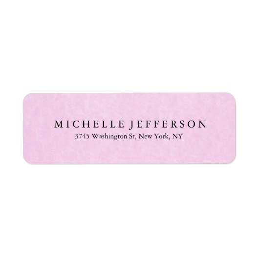 Einzigartig Stilvoll modern und elegant rosa Farbe (Vorne)