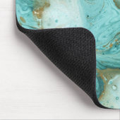 Einzigartig Stilvolle moderne Wirbel aus Marmor Mo Mousepad (Ecke)