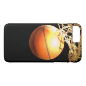 Einzigartig Stilvolles Basketball iPhone 7 Fall Case-Mate iPhone Hülle (Rückseite (Horizontal))