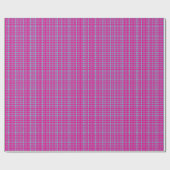 Einzigartig Stilvolles Hot Pink Geschenkpapier (Flach)