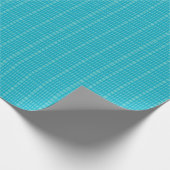Einzigartig stylish Azure Geschenkpapier (Ecke)