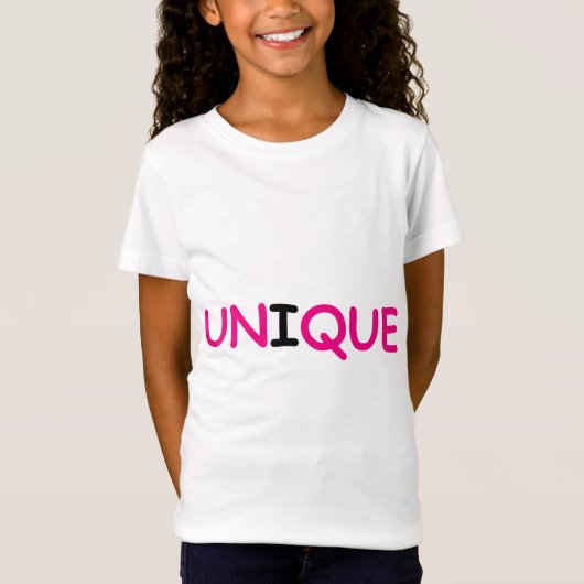 Einzigartig T-Shirt (Vorderseite)