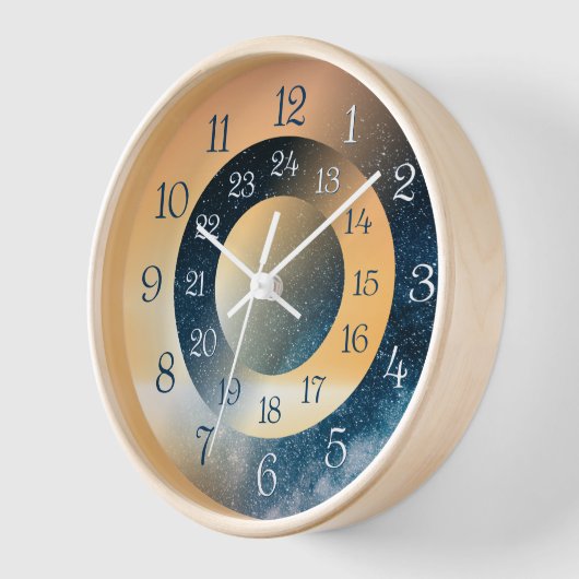 Einzigartig und attraktiv 24 Stunden Uhr (Winkel)