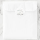 Einzigartig Verdrahteter Autismus Runder Aufkleber (Tasche)