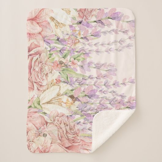 Einzigartig verzauberte Fee Sherpa Blanket Sherpadecke (Vorderseite)